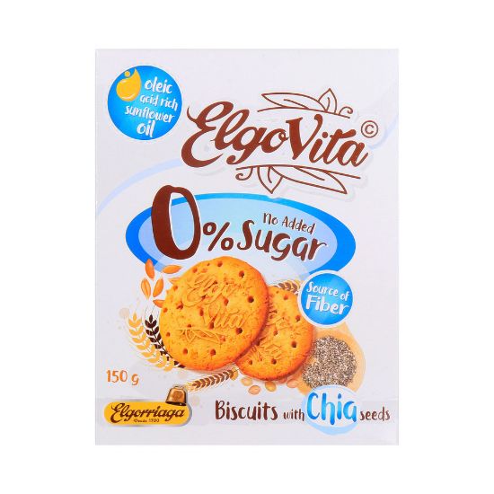 Picture of Elgovita Biscuits With Chia Seeds 150g