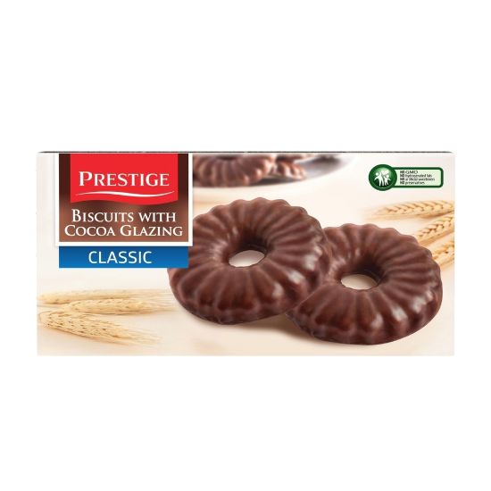 Picture of Prestige Biscuits With Cocoa Glazing Classic 160g