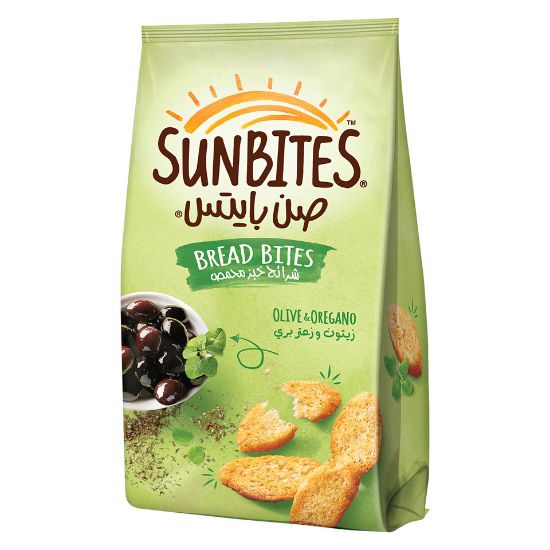 Picture of Sunbites Olive & Oregano Bread Bites 50g