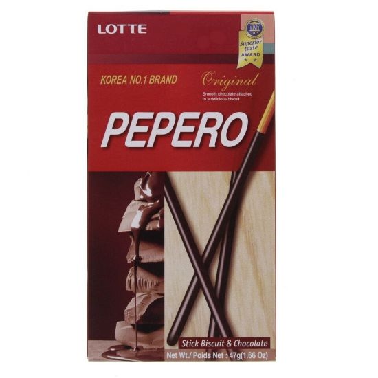 Picture of Lotte Peppero Stick Biscuit & Chocolate 47g