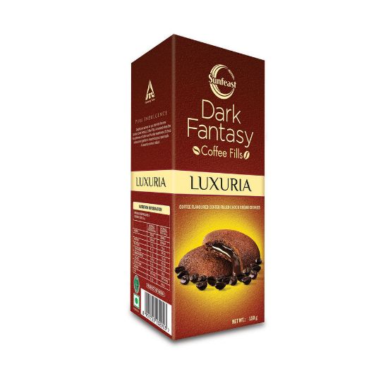 Picture of Sunfeast Dark Fantasy Coffee Fills Luxuria150 g