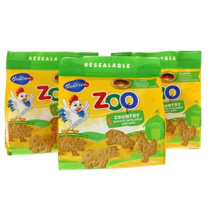 Picture of Bahlsen Zoo Country Biscuits with Spelt & Oats 3 x 100g