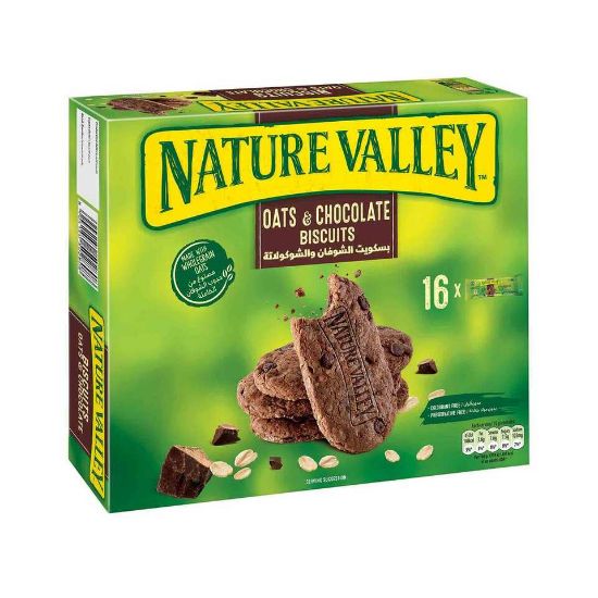 Picture of Nature Valley Oats And Chocolate Biscuits 25g