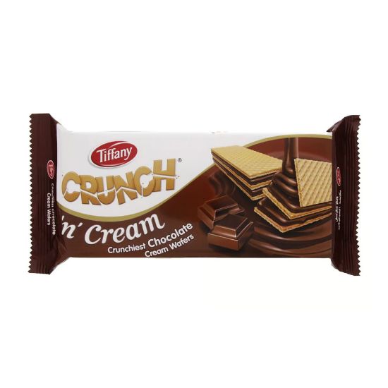 Picture of Tiffany Crunch 'n' Cream Chocolate Cream Wafers 76g