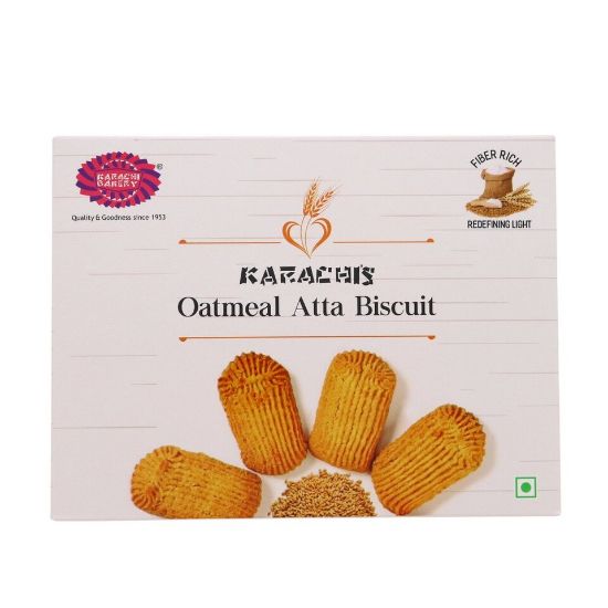 Picture of Karachi Bakery Oatmeal Atta Biscuit 400 g