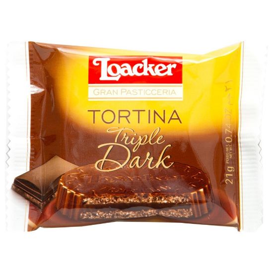 Picture of Loacker Gren Pasticceria Tortina Triple Dark 21g