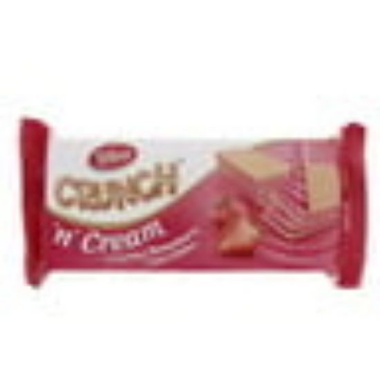 Picture of Tiffany Crunch 'n' Cream Strawberry Cream Wafers 76g