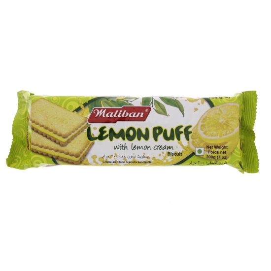 Picture of Maliban Lemon Puff Biscuit 200g