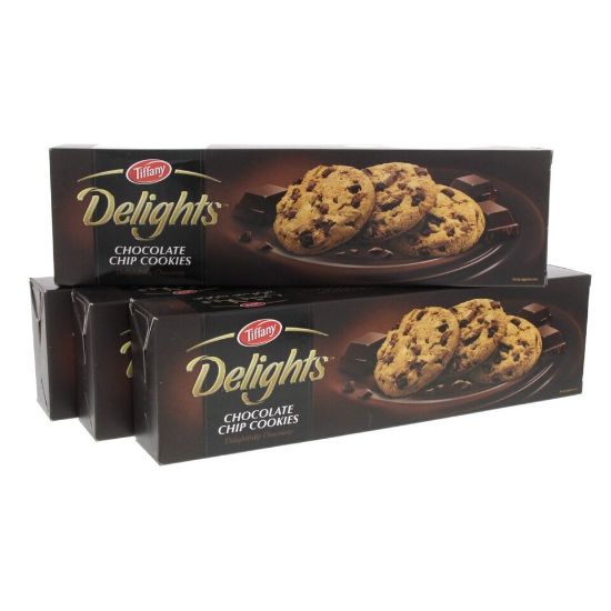 Picture of Tiffany Delight Chocolate Chips Cookies 4 x 90g