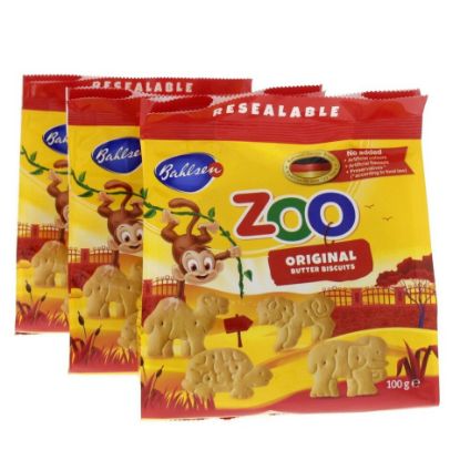 Picture of Bahlsen Zoo Biscuit 100g x 3pcs