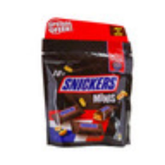 Picture of Snickers 10 Minis Chocolate Bar Value Pack 2 x 180 g(N)