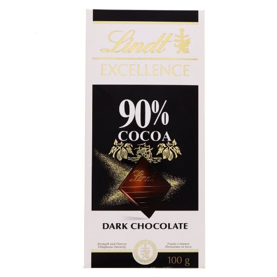 Picture of Lindt Excellence 90% Cocoa Dark Chocolate 100 g(N)