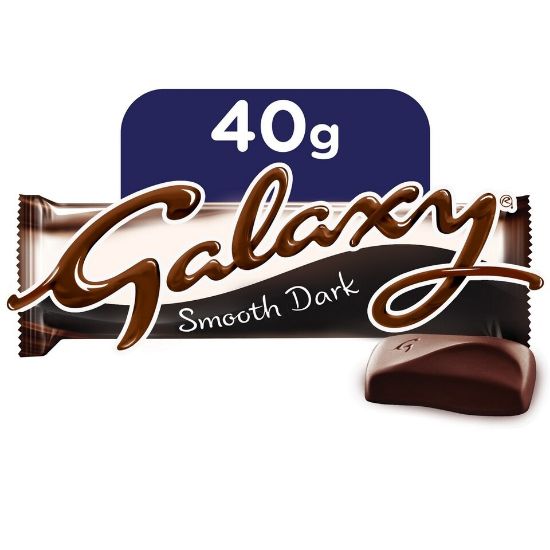 Picture of Galaxy Smooth Dark Chocolate Bar 40g(N)