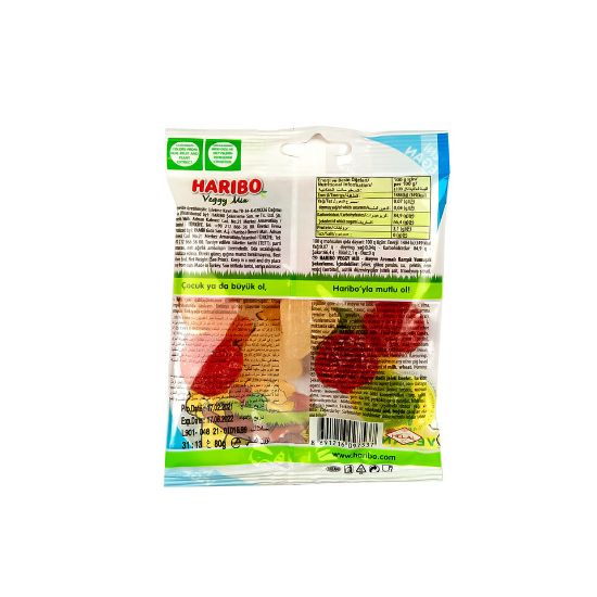 Picture of Haribo Veggy Mix Jelly 80g(N)