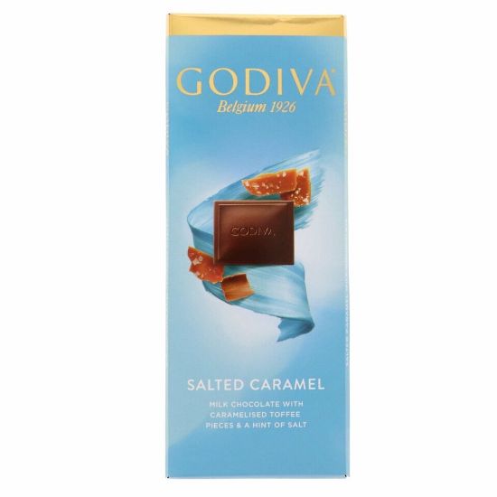 Picture of Godiva Milk Chocolate With Caramelised Toffee 90g(N)