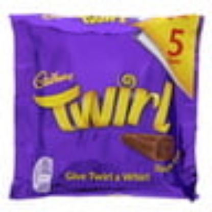 Picture of Cadbury Twirl Single Bars 5 x 21.5 g(N)