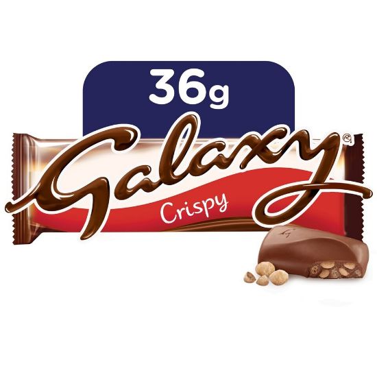 Picture of Galaxy Crispy Chocolate Bar 36g(N)