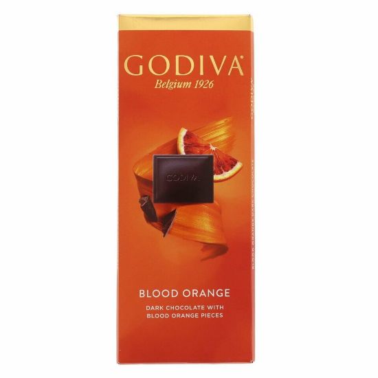 Picture of Godiva Dark Chocolate With Blood Orange Pieces 90g(N)