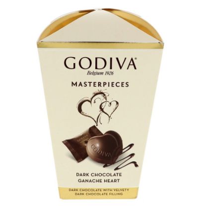 Picture of Godiva Master Pieces Dark Chocolate Ganache Heart 117 g(N)