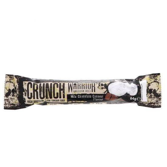 Picture of Warrior Crunch Milk Chocolate Coconut Flavour 64 g(N)