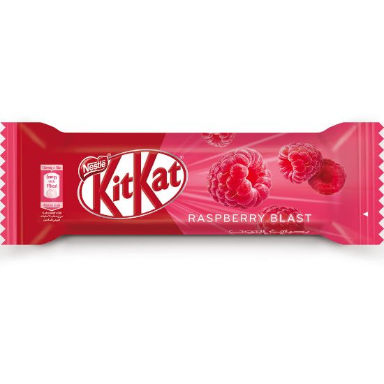 Picture of Nestle Kitkat 2 Finger Raspberry Chococlate Wafer 19.5g(N)