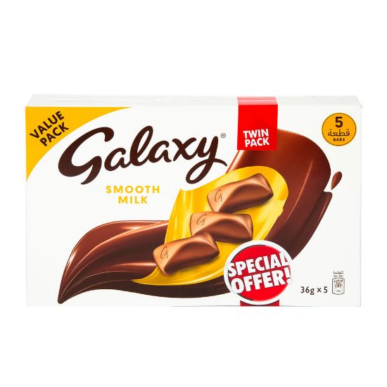 Picture of Galaxy Smooth Milk Chocolate 10 x 36g(N)