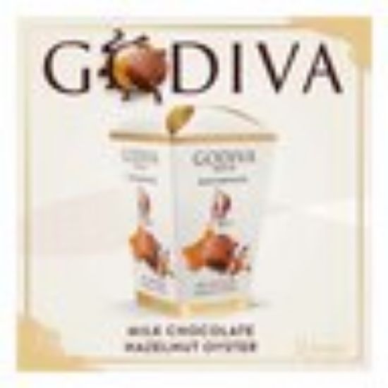 Picture of Godiva Master Pieces Milk Chocolate With Hazelnut Oyster 117 g(N)