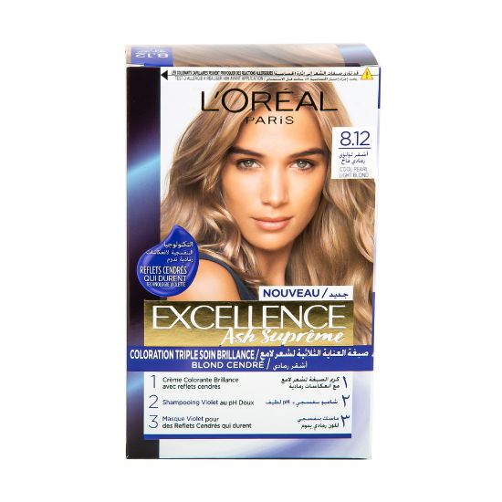 Picture of L'Oreal Paris Excellence 8.12 Cool Pearl Light Blond 1pkt