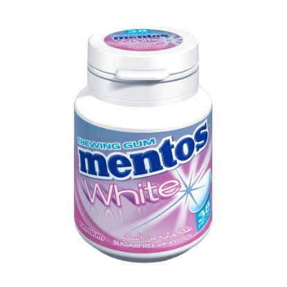 Picture of Mentos White Chewing Gum Tutti Fruitti Sugar Free 38pcs