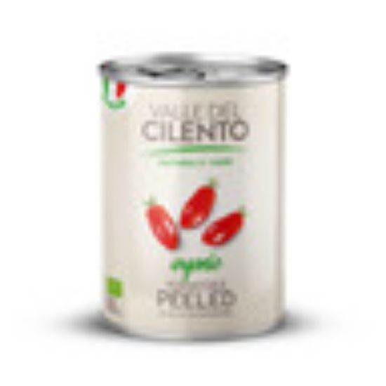 Picture of Valle Del Cilento Organic Whole Peeled Tomatoes 400 g(N)