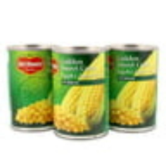 Picture of Del Monte Golden Sweet Corn in Brine 3 x 410 g(N)