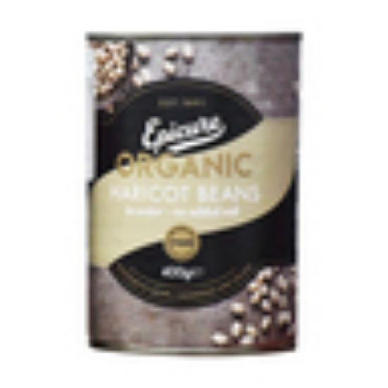 Picture of Epicure Organic Haricot Beans 400g(N)