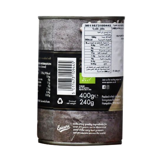 Picture of Epicure Organic Haricot Beans 400g(N)