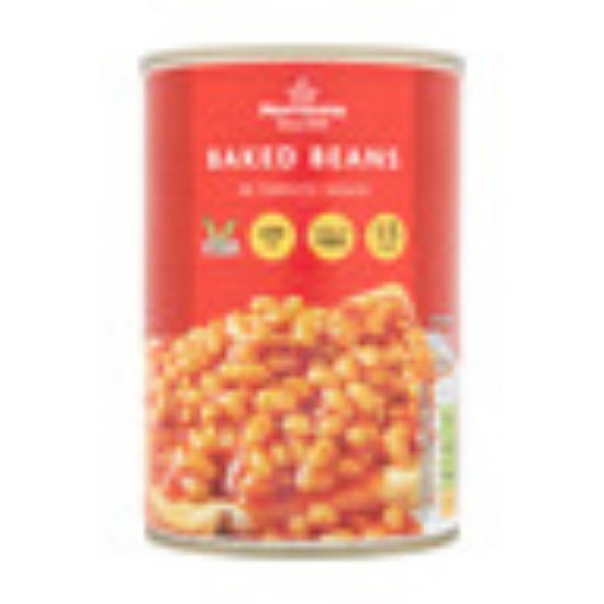 Picture of Morrison's Baked Beans In Tomato Sauce 410g(N)