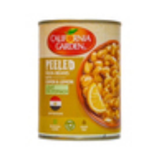 Picture of California Garden Peeled Egyptian Fava Beans With Cumin & Lemon 400g