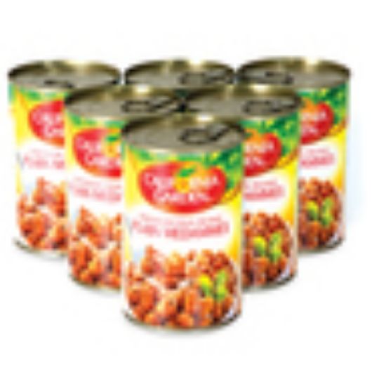 Picture of California Garden Canned Fava Beans Plain Medammes 6 x 450g