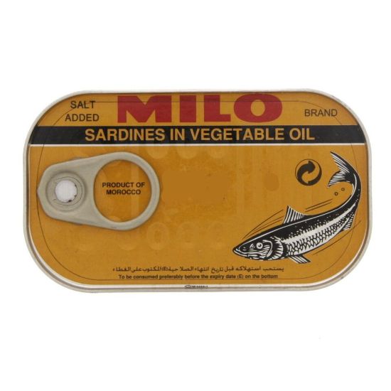 Picture of Milo Sardines In Vegetables Oil 125g