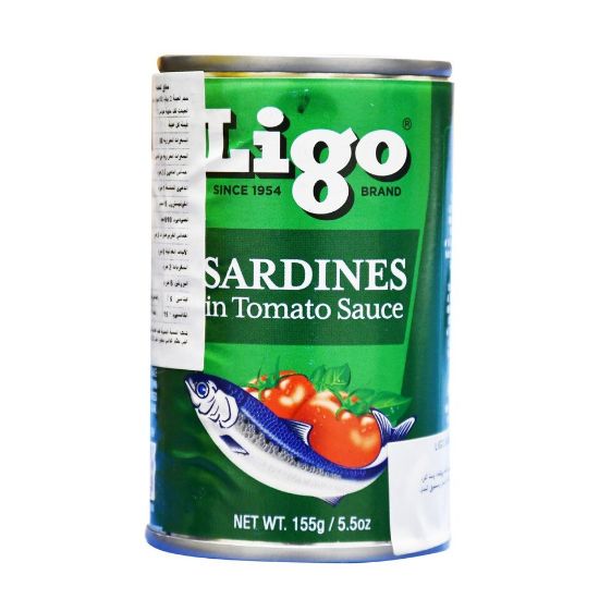 Picture of Ligo Sardines In Tomato Sauce 155g