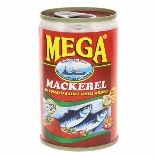 Picture of Mega Mackerel In Tomato Sauce Chili Added 155g