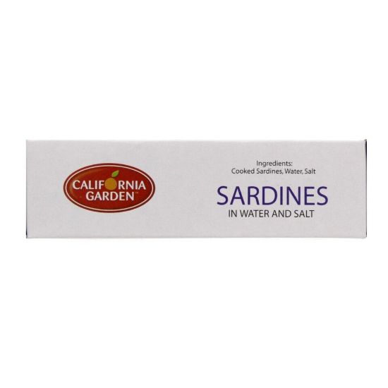 Picture of California Garden Sardines in Water and Salt 125g