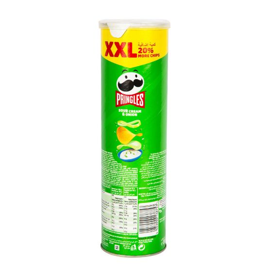 Picture of Pringles XXL Sour Cream And Onion Flavoured Chips 200g