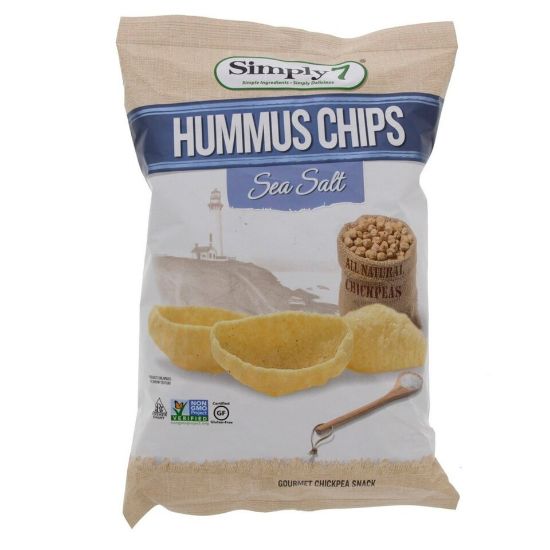 Picture of Simply 7 Hummus Chips Seasalt 130g