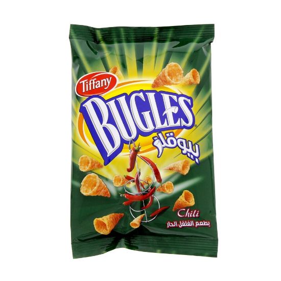 Picture of Tiffany Bugles Chili 25g x 12 Pieces