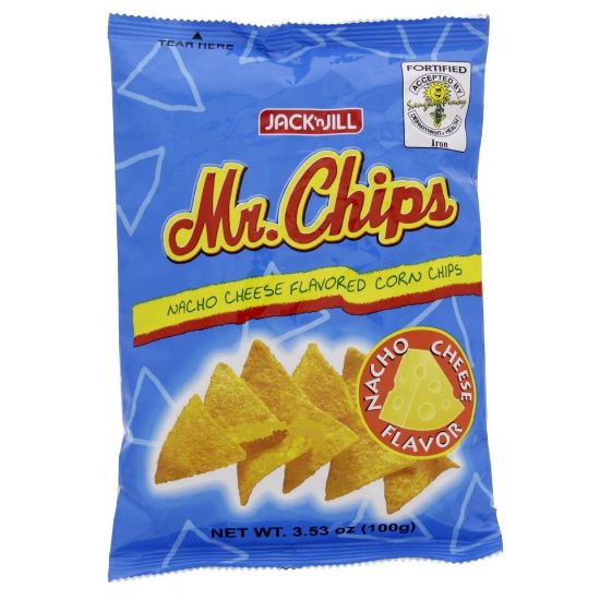 Picture of Jack N Jill Mr. Chips Cheese Flavored Corn Chips 100g