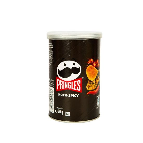 Picture of Pringles Hot And Spicy Chips 70g