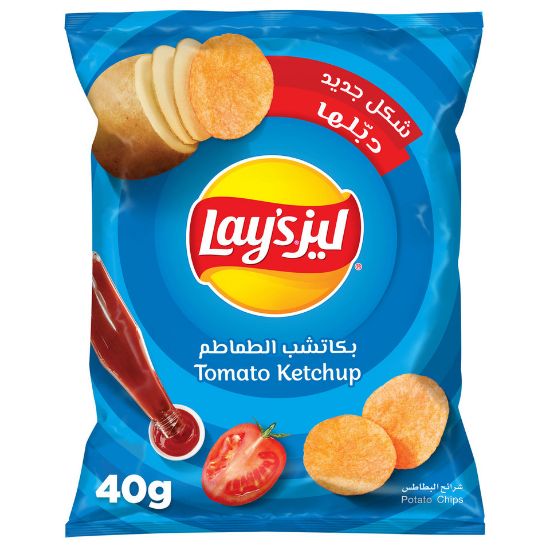 Picture of Lay's Potato Chips Tomato Ketchup 40g