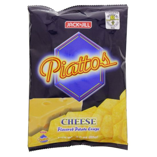 Picture of Jack N Jill Piattos Cheese Flavored Potato Crisps 85g