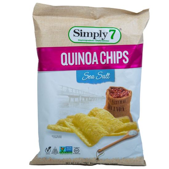 Picture of Simply 7 Quinoa Chips Sea Salt 79g