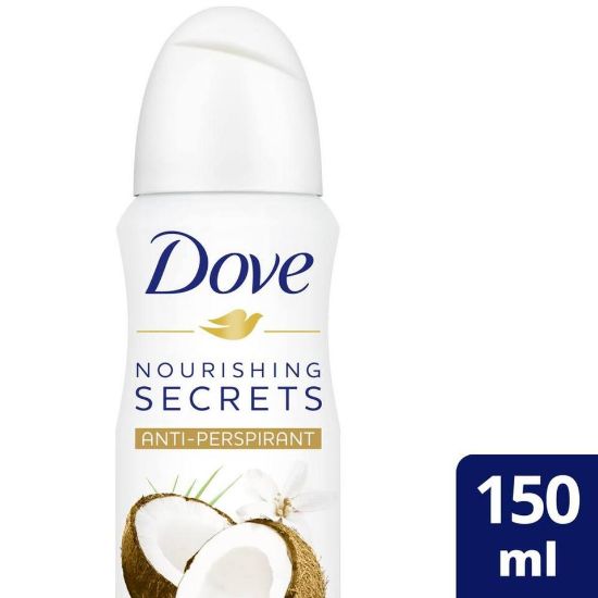 Picture of Dove Antiperspirant Deodorant Spray for Women Coconut and Jasmine 150ml