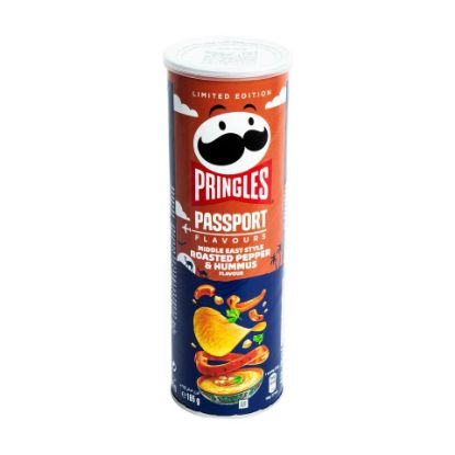 Picture of Pringles Passport Roasted Pepper & Hummus Flavour 165 g